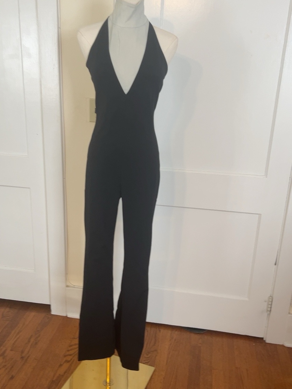 Isaac Mizrahi Runway Bombshell Halter Jumpsuit • Designer-Gifted • 90s Archive